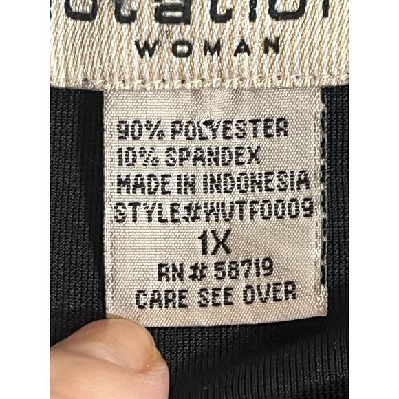 Notation Jacket 1X Black Rhinestone Glitter Witchy Fairy Whimsigoth Boho Western - Picture 10 of 10